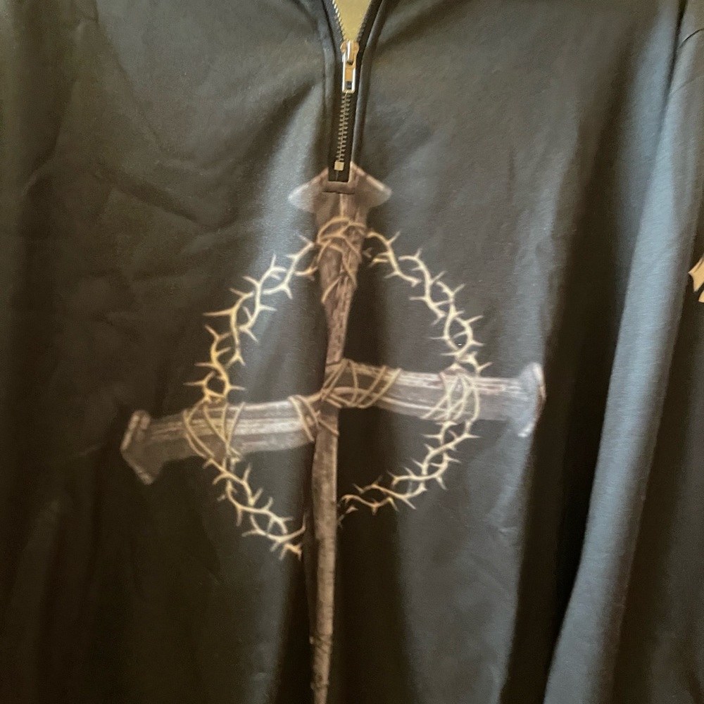 Pullover Faith Based / Cross Pullover New Size Xx… - image 8